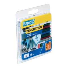 Klej kolorowy z brokatem Rapid 115 g śr. 7 mm mix 2