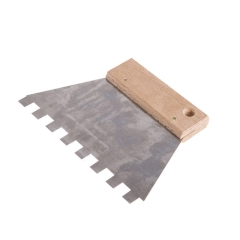 Szpachla Comensal trapezowa gładka 15 cm ząb 10 x 10 mm