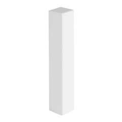 Narożniki półmat 10/8 cm białe 2 szt.