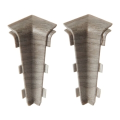 Narożnik wewnętrzny do listwy GoodHome Core PCV 75 mm decor 640 2 szt.