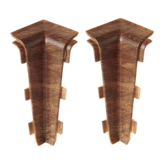 Narożnik wewnętrzny do listwy GoodHome Core PCV 75 mm decor 740 2 szt.