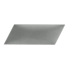 Panel ścienny tapicerowany Stegu Mollis równoległobok 15 x 30 cm szary P