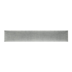 Panel ścienny tapicerowany Stegu Mollis prostokąt 90 x 15 cm antracytowy