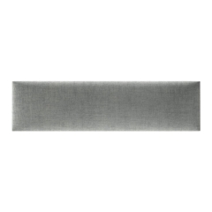 Panel ścienny tapicerowany Stegu Mollis prostokąt 60 x 15 cm antracytowy