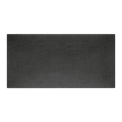 Panel ścienny tapicerowany Stegu Mollis prostokąt 60 x 30 cm grafit