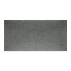 Panel ścienny tapicerowany Stegu Mollis prostokąt 60 x 30 cm antracytowy