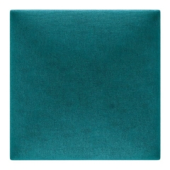 Panel ścienny tapicerowany Stegu Mollis kwadrat 30 x 30 cm turkusowy