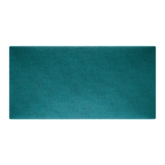 Panel ścienny tapicerowany Stegu Mollis prostokąt 60 x 30 cm turkusowy