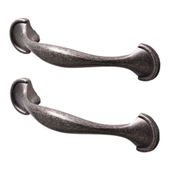 Uchwyt meblowy GoodHome Ezov łuk 118 mm pewter