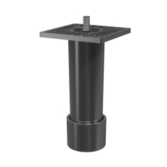 Nóżki regulowane GoodHome Atomia 11 cm szare 2 szt.