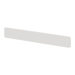 Uchwyt płaski GoodHome Atomia 15,5 cm biały 2 szt.