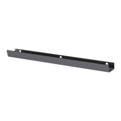 Uchwyt brzegowy GoodHome Atomia 29,3 cm szary 2 szt.