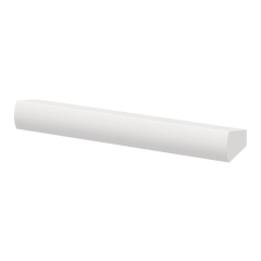 Uchwyt drewniany GoodHome Atomia 15,5 cm biały 2 szt.