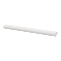 Uchwyt drewniany GoodHome Atomia 29,3 cm biały 2 szt.