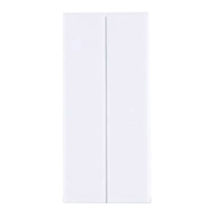 Narożnik do listwy przypodłogowej MDF Foge 80 mm biały 2 szt.