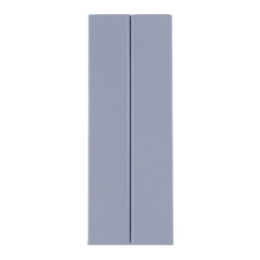 Narożnik do listwy przypodłogowej MDF Foge 100 mm szary 2 szt.