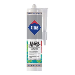 Silikon Atlas 203 stalowy 280 ml