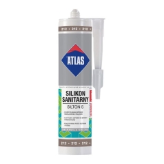 Silikon Atlas 212 szary brąz 280 ml