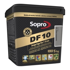 Fuga szeroka Sopro Flex DF10 Design22 kamień szary 5 kg