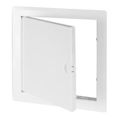 Drzwiczki rewizyjne metalowe Diall 20 x 20 cm białe