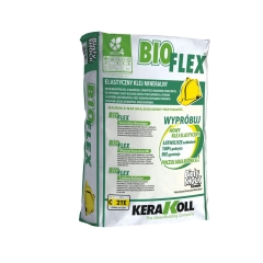 Klej do płytek Bioflex biały 25 kg