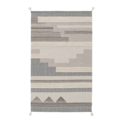 Dywan GoodHome Bi Fabric 120 x 170 cm niebieski / szary