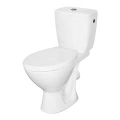 Kompakt WC Cersanit Nevada z deską duroplast wolnoopadającą