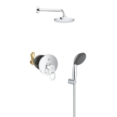 Zestaw podtynkowy Grohe Start Loop 1-funkcyjny śr. 18 cm z baterią chrom