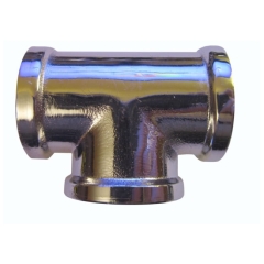 Trójnik 1/2” chrom