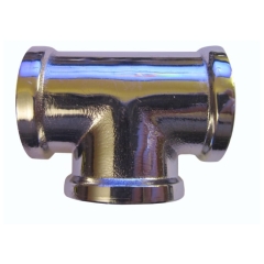 Trójnik 3/4” chrom
