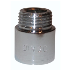 Przedłużka 1/2" 20 mm chrom