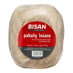 Pakuły lniane Bisan motek 100 g