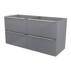 Szafka pod umywalkę GoodHome Imandra wisząca 120 cm szara
