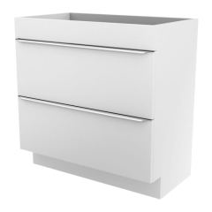 Szafka pod umywalkę GoodHome Imandra stojąca 80 cm biała
