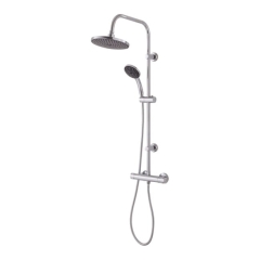 Kolumna prysznicowa GoodHome Lidia śr. 20 cm 1-funkcyjna z baterią termostatyczną