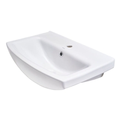 Umywalka meblowa ceramiczna Cersania 60 cm z otworem na armaturę