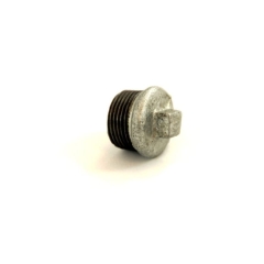 Korek z obrzeżem 3/4" ocynkowany