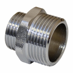 Nypel redukcyjny 1/2" x 3/8" chrom