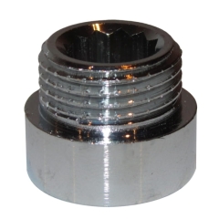 Przedłużka 1/2" 15 mm chrom