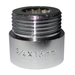 Przedłużka 3/4" 15 mm chrom