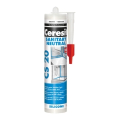 Silikon sanitarny Ceresit Neutral 280 ml bezbarwny