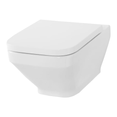 Miska WC wisząca GoodHome Teesta bezkołnierzowa z deską wolnoopadającą