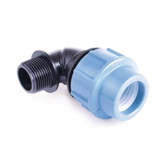 Kolano PE Pipelife z gwintem zewnętrznym 40 mm x 1 1/4"