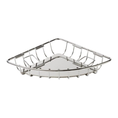 Koszyk narożny GoodHome Koros chrom