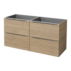 Szafka pod umywalkę GoodHome Imandra wisząca 120 cm drewno