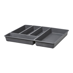 Organizer na sztućce GoodHome Nitaki 42,4 cm szary
