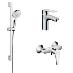 Zestaw prysznicowy Hansgrohe Logis E chrom