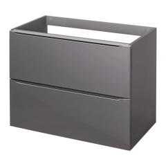 Szafka pod umywalkę GoodHome Imandra wisząca 80 cm antracyt