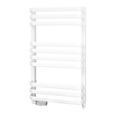 Grzejnik łazienkowy Luxrad Piatto 72,6 x 43 cm biały