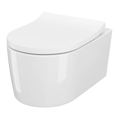 Miska WC Cersanit Reel wirowa z deską duroplast wolnoopadającą